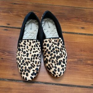 Birdies Starling loafers in Cheetah Calf Hair